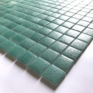 Hisbalit Skleněná mozaika zelená Mozaika ADRIATICO NON SLIP R11/C 2,5x2,5 (33,3x33,3) cm - 25ADRIA3H