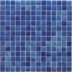Hisbalit Obklad skleněná modrá Mozaika JONICO 2,5x2,5 (33,3x33,3) cm - 25JONILH