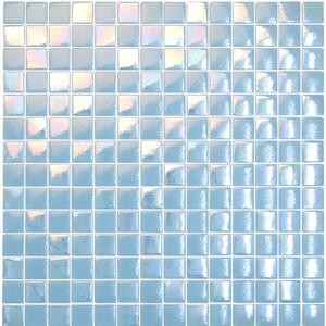 Hisbalit Obklad skleněná modrá Mozaika CORCEGA 2,5x2,5 (33,3x33,3) cm - 25CORCLH