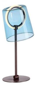 PAUL NEUHAUS LED stolní lampa modrá stmívatelné šňůrovým stmívačem 3000K PN 4542-56