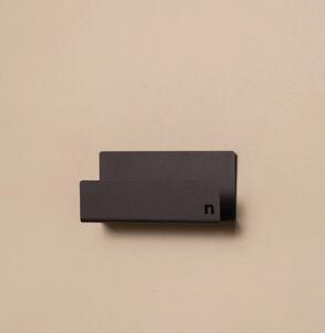 Nordesign Kovový držák na houbičku - Black NRD106