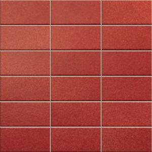 APPIANI Obklad keramická červená Mozaika 2005 CAMELIA 50 5x10 (30x30) cm - MOS2005