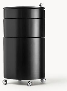 Kulatá skříňka na kolečkách Barboy, design Verner Panton