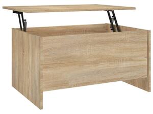 Konferenční stolek dub sonoma 80x55,5x41,5 cm kompozitní dřevo