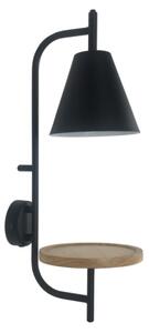 Rabalux 71293 - Nástěnná lampa s poličkou AZOME 1xE27/15W/230V buk