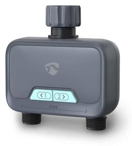 Nedis BTWV20GY - Regulátor průtoku vody 4xAA Wi-Fi Tuya IP54