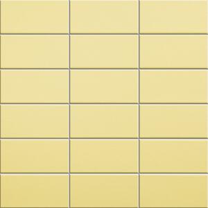 APPIANI Obklad keramická žlutá Mozaika 2014 FORSIZIA 50 5x10 (30x30) cm - MOS2014