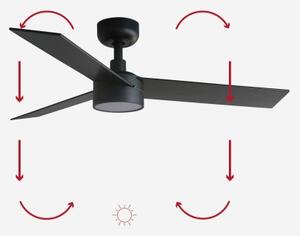 FARO 34296-1TW- LED Stmív. ventilátor RUDDER S LED/18W/230V 2700/3000/4000K + DO