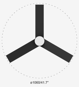 FARO 34296-1TW- LED Stmív. ventilátor RUDDER S LED/18W/230V 2700/3000/4000K + DO
