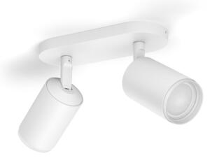 Philips - LED RGBW Stmívatelné bodové svítidlo Hue FUGATO 2xGU10/4,2W/230V bílá