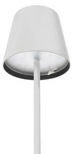 LED Stmívatelná venkovní stolní lampa LED/4W/4000 mAh 3000/4000/5500K IP44 bílá