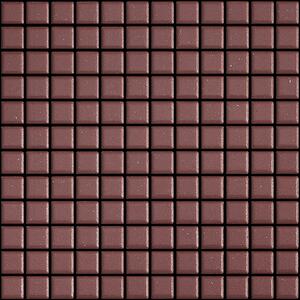 APPIANI Obklad keramická hnědá Mozaika FERRO 10-25 2,5x2,5 (30x30) cm - OPS7010