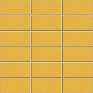 APPIANI Obklad keramická žlutá Mozaika SIDERITE 09-50 5x10 (30x30) cm - OPS2009
