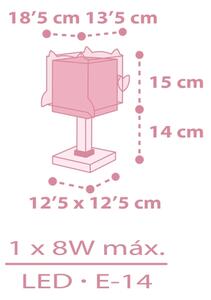 Dalber 64481 - Dětská lampička LITTLE FRIENDS 1xE14/8W/230V