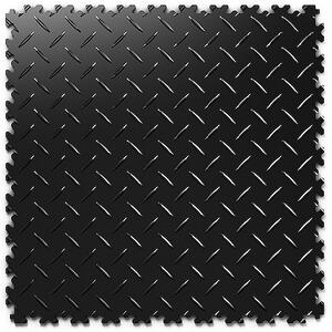 FORTELOCK Industry Diamant Černá - 0.25 m2