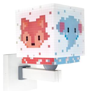 Dalber 63379 - Dětské nástěnné svítidlo LITTLE PIXEL 1xE27/15W/230V