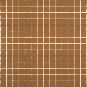Hisbalit Obklad skleněná hnědá Mozaika 212A LESK 2,5x2,5 2,5x2,5 (33,3x33,3) cm - 25212ALH