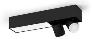 Philips-LED RGBW Stmívatelné bodové svítidlo Hue CENTRIS 2xGU10/4,2W + LED/11W