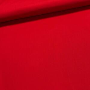 Směsový kepr elastický BRIGSTON ELASTIC RED, jednobarevný červený, 250g/m2, š.150cm (látka v metráži)