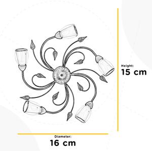 ONLI - Stropní svítidlo LILIANA 5xE14/6W/230V