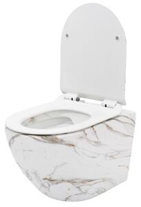 Závěsná WC mísa Carlos Slim Rimless - matná láva