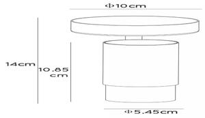Lucide 35913/01/33 - Bodové svítidlo FLORIS 1xGU10/40W/230V zelená