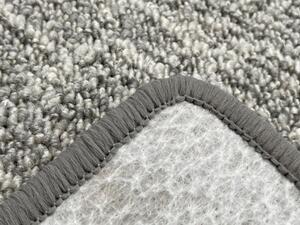 Vopi | Kusový koberec Alassio šedý - 1 m2 Alassio šedý s obšitím