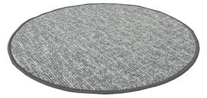 Kusový koberec Alassio šedý Kruh Ø 67 cm