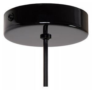 Lucide 74417/01/30 - Lustr na lanku MACARONS 1xE27/40W/230V pr. 24,5 cm černá