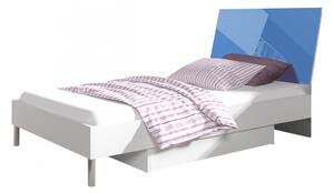 Dětská postel Paradise PD3, Barva: bílá / šedý lesk Mirjan24 5902928686630