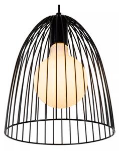 Lucide 74417/01/30 - Lustr na lanku MACARONS 1xE27/40W/230V pr. 24,5 cm černá