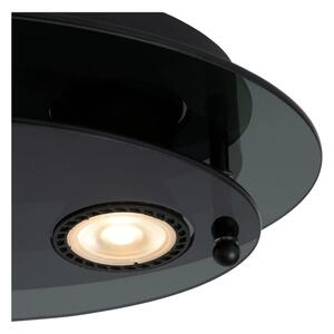 Lucide 79181/02/30 - Stropní svítidlo OKNO 2xGU10/5W/230V černá