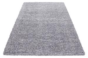 Kusový koberec Life Shaggy 1500 light grey 80x150 cm