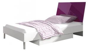 Dětská postel Paradise PD3, Barva: bílá / růžový lesk Mirjan24 5902928110326