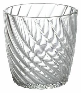VILLA D’ESTE HOME TIVOLI Set sklenic na vodu WAVES 6 kusů, čirá, vlnitý reliéf, 325 ml
