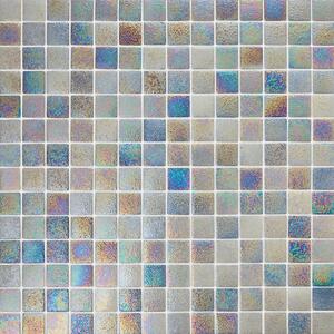 Hisbalit Obklad skleněná šedá Mozaika COS 2,5x2,5 (33,3x33,3) cm - 25COSLH