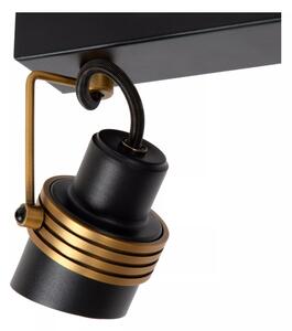 Lucide 34944/02/30 - Bodové svítidlo TUNDRAN 2xGU10/5W/230V černá
