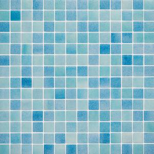 Hisbalit Skleněná mozaika modrá Mozaika MIX GERRA 2,5x2,5 (33,3x33,3) cm - 25GERRLH