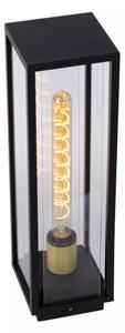 Lucide 27805/50/30 - Venkovní lampa LAURENS 1xE27/15W/230V IP54 50 cm černá