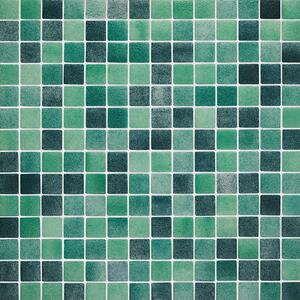 Hisbalit Skleněná mozaika zelená Mozaika MIX ARNIA 2,5x2,5 (33,3x33,3) cm - 25ARNILH