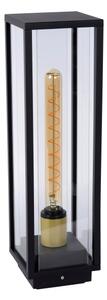 Lucide 27805/50/30 - Venkovní lampa LAURENS 1xE27/15W/230V IP54 50 cm černá