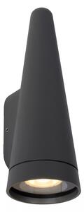 Lucide 27803/01/29- Venkovní nástěnné svítidlo WIZARD 1xGU10/35W/230V IP54 černá