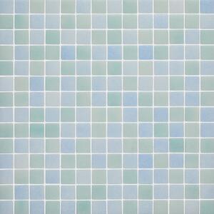 Hisbalit Skleněná mozaika zelená; modrá Mozaika MIX COVACHOS 2,5x2,5 (33,3x33,3) cm - 25COVALH