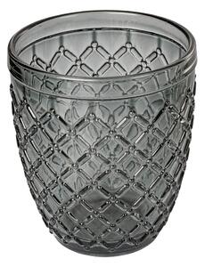 VILLA D’ESTE HOME TIVOLI Set sklenic na vodu Castle Stones 6 kusů, kávové odstíny, dekorované sklo, 275 ml