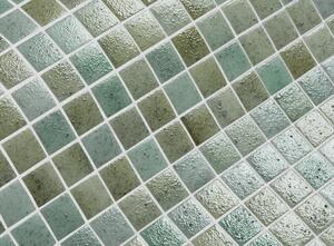 Hisbalit Skleněná mozaika béžová Mozaika REEF SAMOA 2,5x2,5 (33,3x33,3) cm - 25SAMOLH