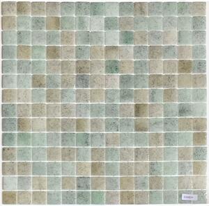 Hisbalit Skleněná mozaika béžová Mozaika REEF SAMOA 2,5x2,5 (33,3x33,3) cm - 25SAMOLH