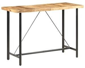 Barový stůl 150 x 70 x 107 cm hrubé mangovníkové dřevo
