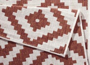 Kusový koberec Twin-Wendeteppiche 103130 terra creme 120x170 cm