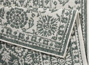 Kusový koberec Twin-Wendeteppiche 103115 grün creme 160x230 cm