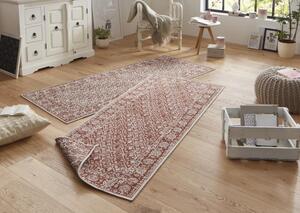 Kusový koberec Twin-Wendeteppiche 103114 terra creme 80x250 cm